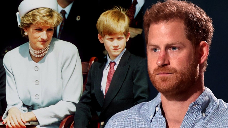 Prince Harry Arrives in the U.K. for Princess Diana Statue Unveiling