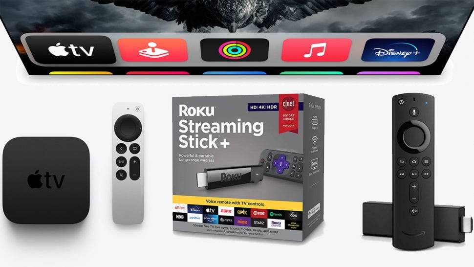 Roku, Apple and Amazon streaming devices