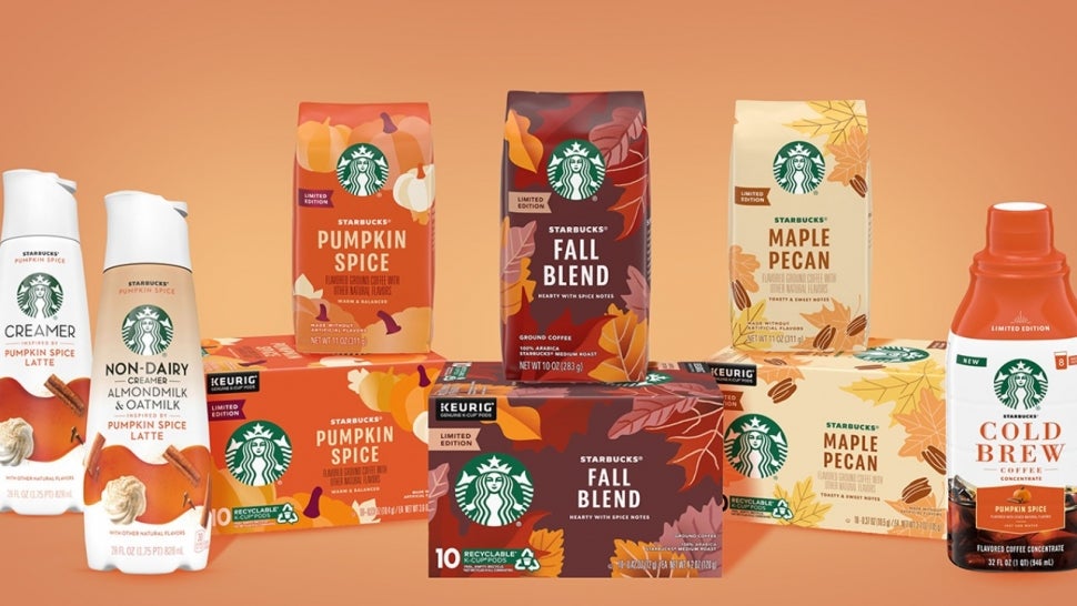 Starbucks' Pumpkin Spice Grocery Line