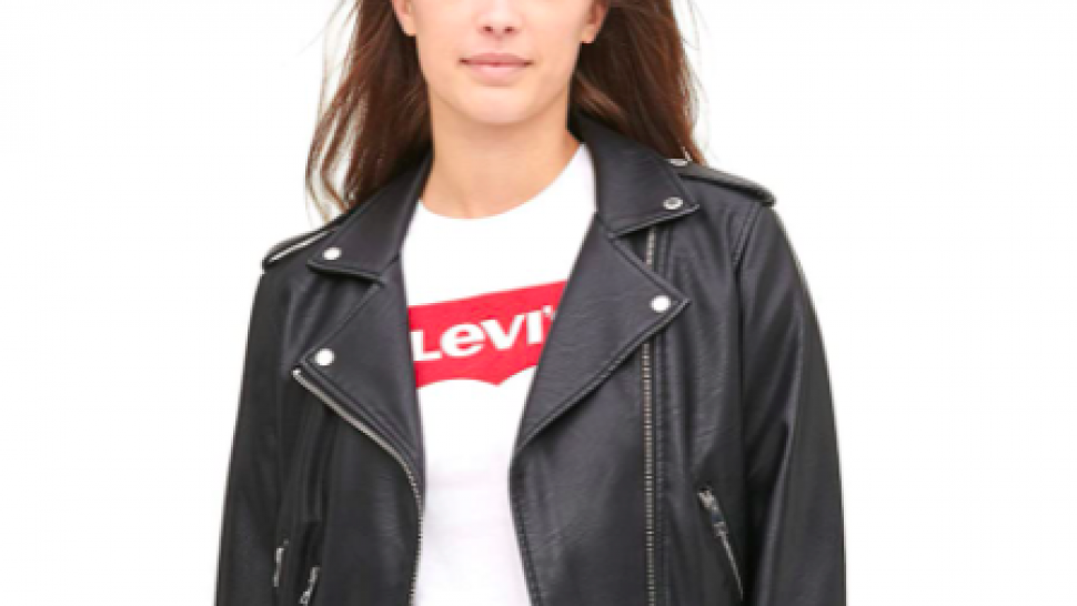 levis faux leather jacket