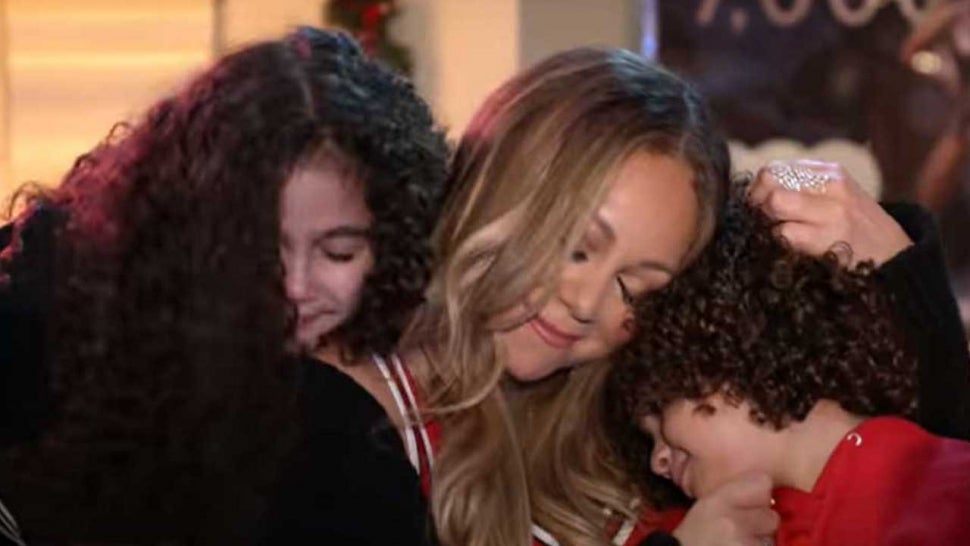 Mariah Carey Makes 'Honey' Music Video Parody With Her Twins, Millie Bobby Brown and Jake Bongiovi.jpg
