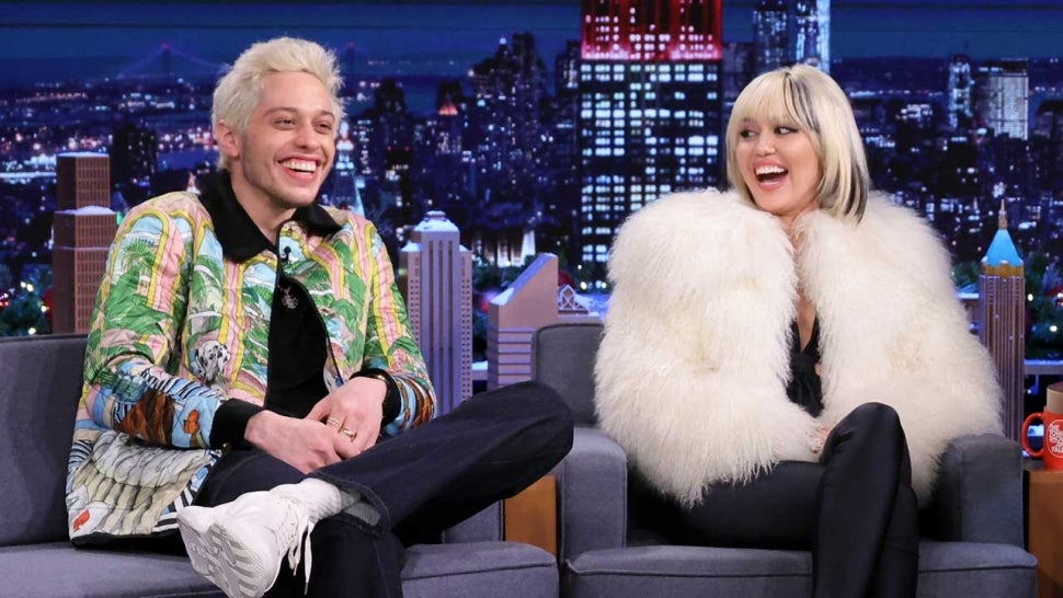 Pete Davidson and Miley Cyrus