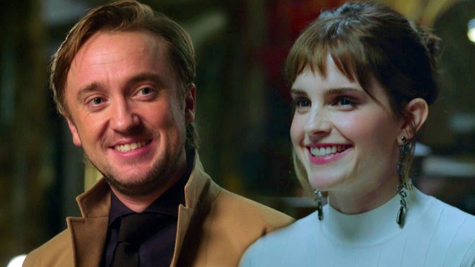 Emma Watson Says She and Tom Felton 'Speak Most Weeks,' Thinks Fan Frenzy Over Them Is 'Sweet'.jpg
