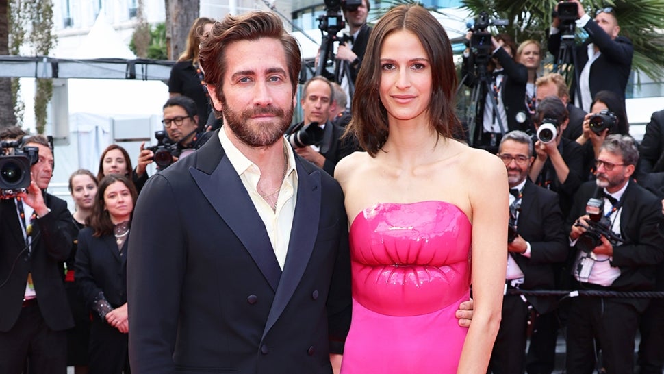 Jake Gyllenhaal and Girlfriend Jeanne Cadieu Make a Glamorous Debut on Cannes Red Carpet.jpg