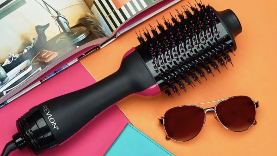 The Revlon OneStep Hair Dryer Brush TikTok Compares to Dyson's Airwrap