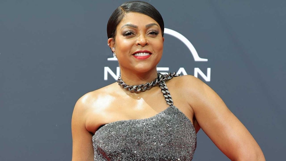 Taraji P. Henson Says 'It's About Time' BET Awards Honors Diddy On Red Carpet (Exclusive).jpg