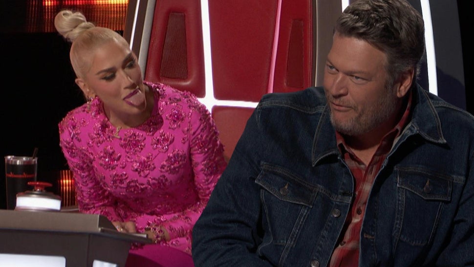 Gwen Stefani Says Blake Shelton Looks 'Hot' as They Return to 'The Voice' as a Married Couple.jpg