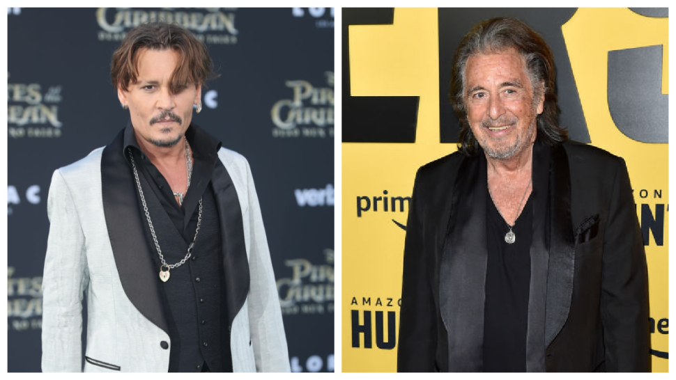 Johnny Depp and Al Pacino