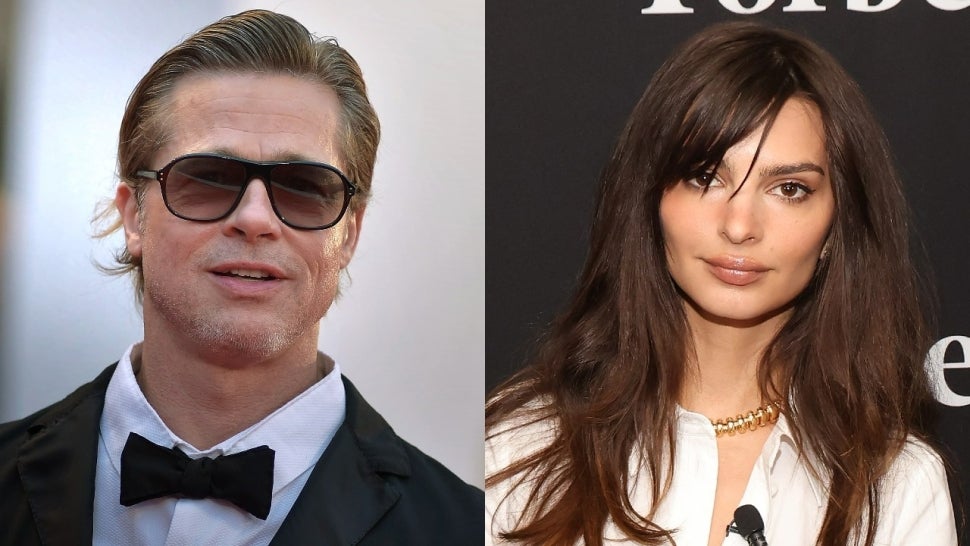 Brad Pitt and Emily Ratajkowski Are Hanging Out, 'Not Looking for Anything Serious,' Source Says.jpg