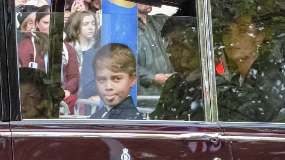 Prince George Has Playful Moment During Queen Elizabeth's Processional -- See the Pic.jpg