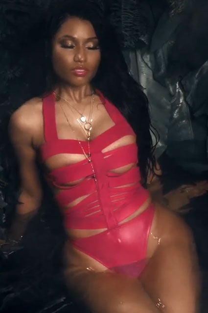 Everything Nicki Minaj Wore (Or Didn't Wear) in 'Anaconda