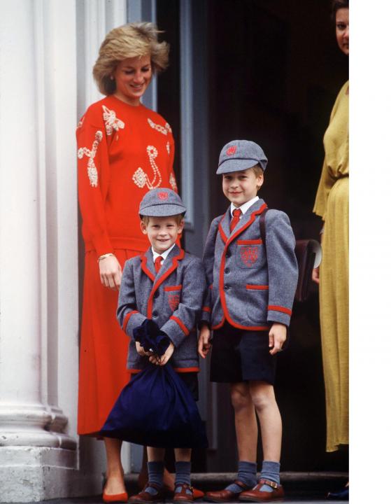 Prince Harry's first day of Wetherby School