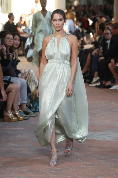 Bella Hadid at Milan Fashion Week