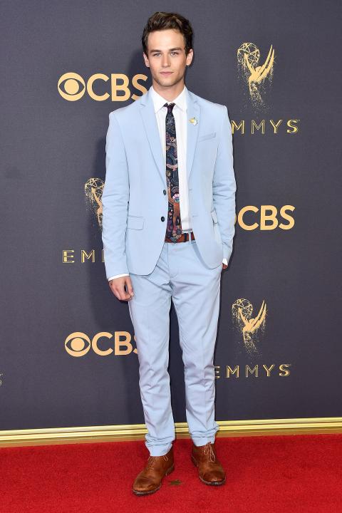Brandon Flynn at 2017 Emmys