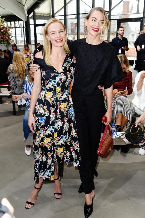 Kate Bosworth and Jaime King at NYFW