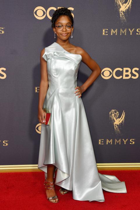 Marsai Martin at 2017 Emmys