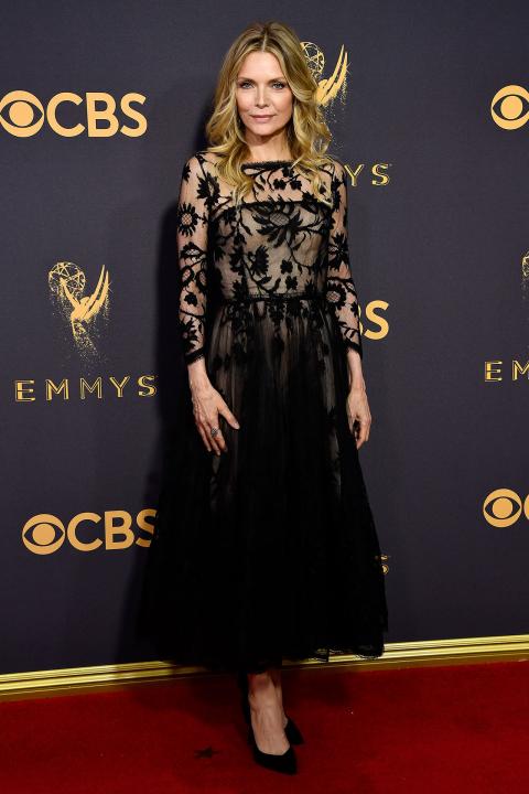 Michelle Pfeiffer attends the 69th Annual Primetime Emmy Awards