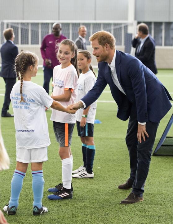 Prince Harry in Manchester