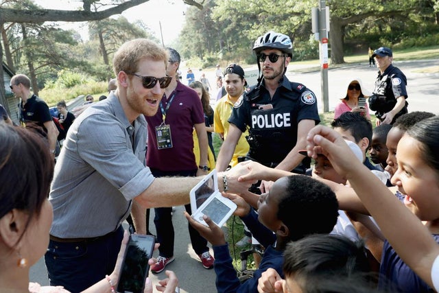 Prince Harry at the 2017 Invictus Games