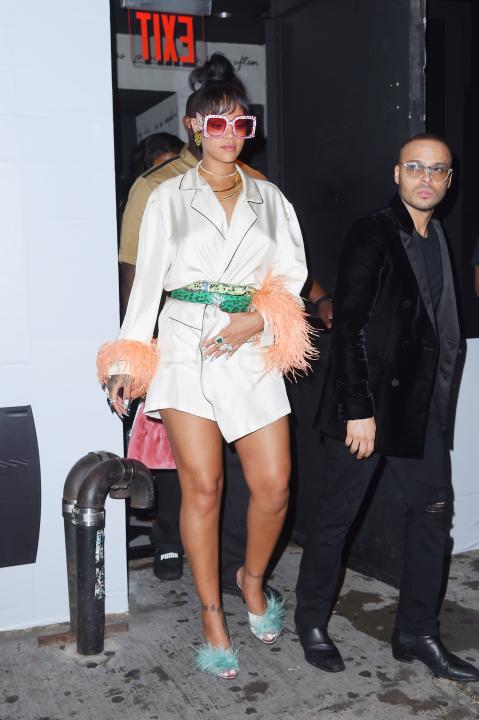 Rihanna after Met Gala