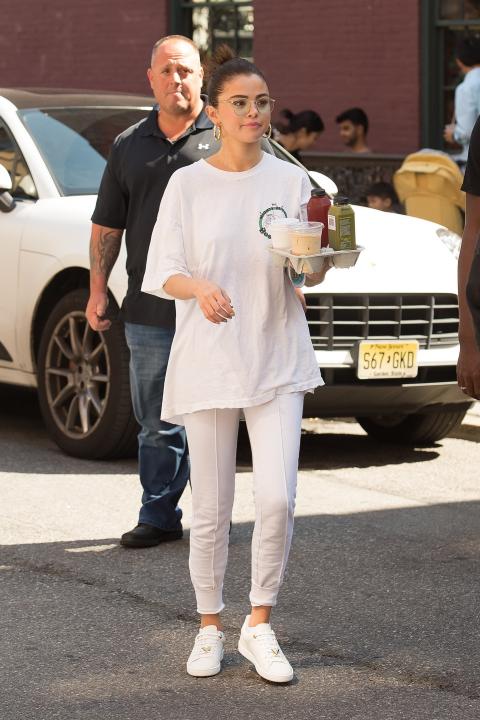 Selena Gomez in NYC on Labor Day