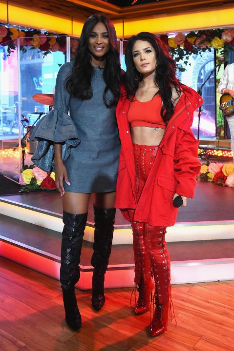 Ciara and Halsey - 2017 AMA announcements on GMA