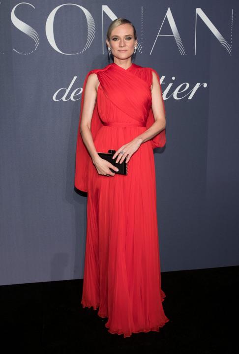Diane Kruger attends Cartier's celebration of Resonances de Cartier
