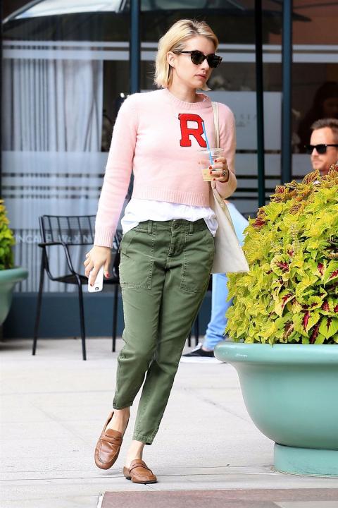 Emma Roberts in Beverly Hills