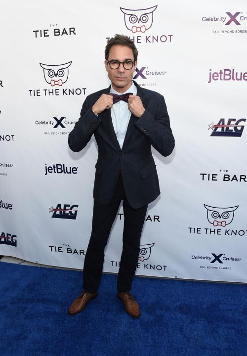 Eric McCormack at Tie the Knot party