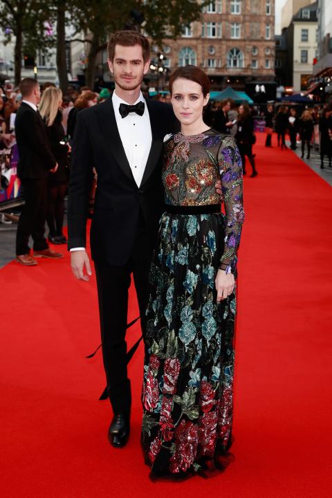 Andrew Garfield and Claire Foy