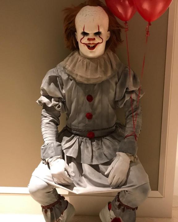 Lebron James as clown from It