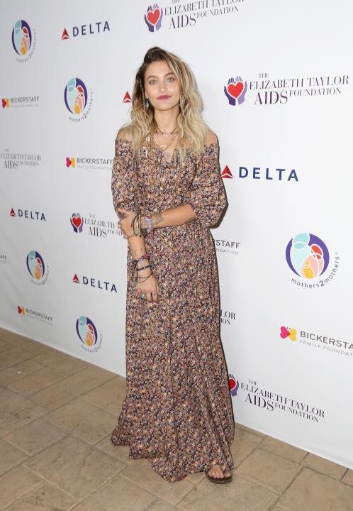 Paris Jackson attends The Elizabeth Taylor AIDS Foundation and mothers2mothers dinner