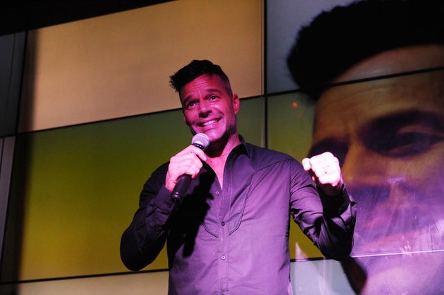 Ricky Martin at Ocean Drive Magazine event