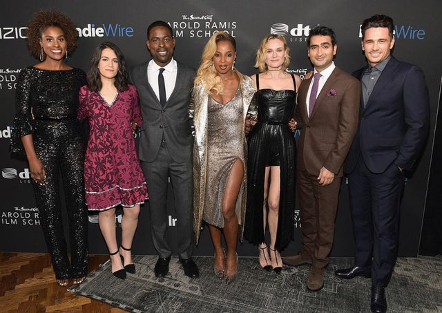 Issa Rae, Abbi Jacobson, Sterling K. Brown, Mary J. Blige, Diane Kruger, Kumail Nanjiani and James Franco at IndieWire Honors