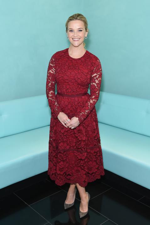 Reese Witherspoon at Tiffany holiday party