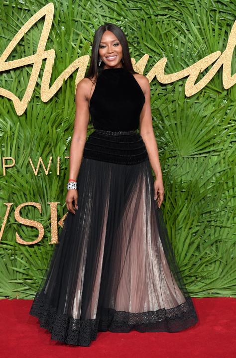 Naomi Campbell at Fashion Awards