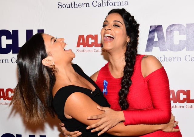 Gina Rodriguez and Lilly Singh