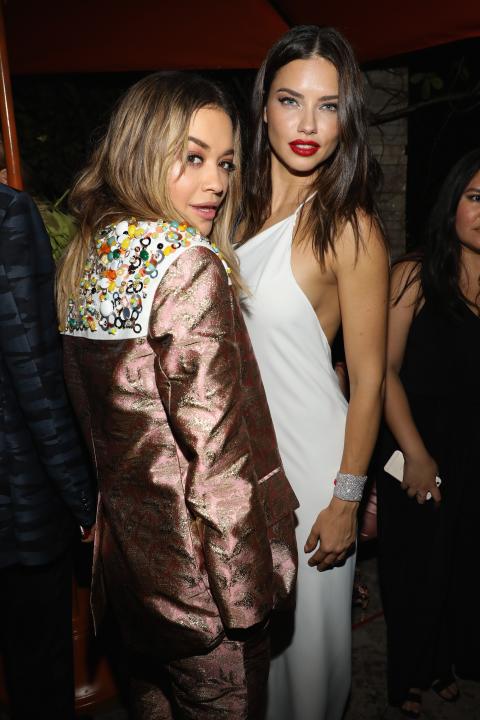 Rita Ora and Adriana Lima