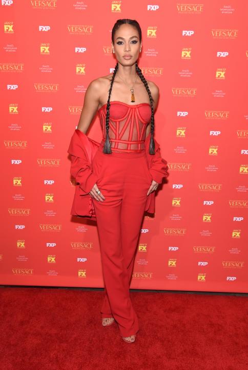 Joan Smalls at The Assassination Of Gianni Versace: American Crime Story screening