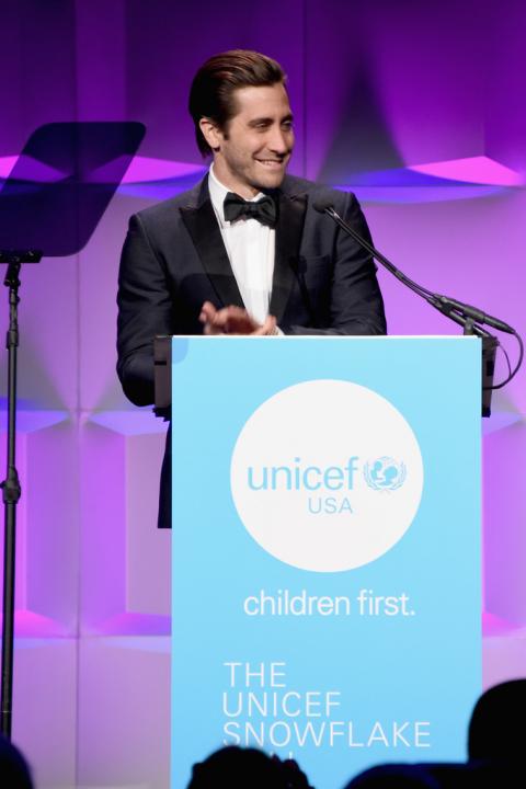 Jake Gyllenhaal at Unicef ball