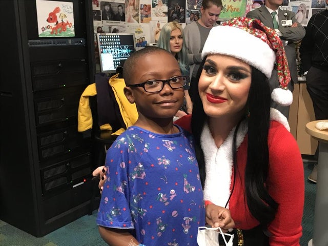 Katy Perry at Children's Healthcare of Atlanta