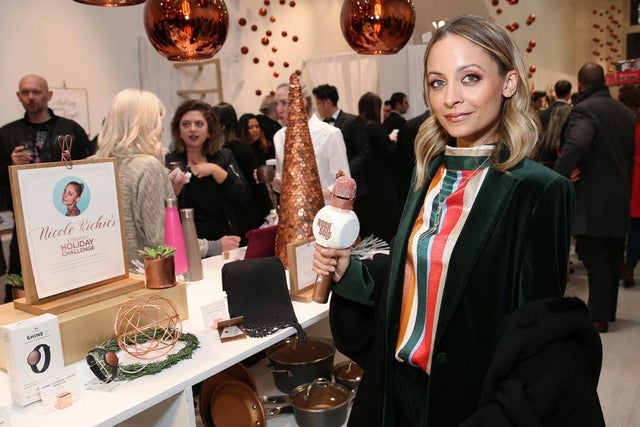 Nicole Richie at JCPenney holiday opening