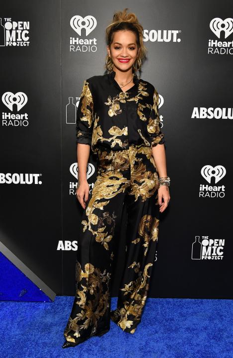 Rita Ora performs at Absolut Open Mic Project