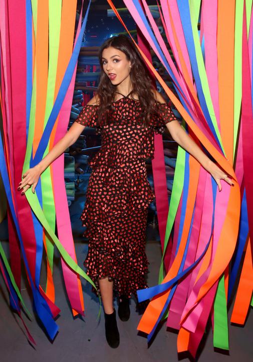 Victoria Justice at Refinery29 Rooms 