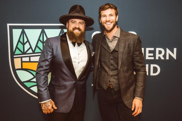 Zac Brown and Austin Stowell