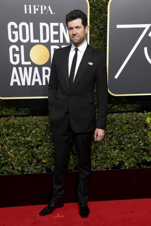 Billy Eichner at 2018 Golden Globe Awards