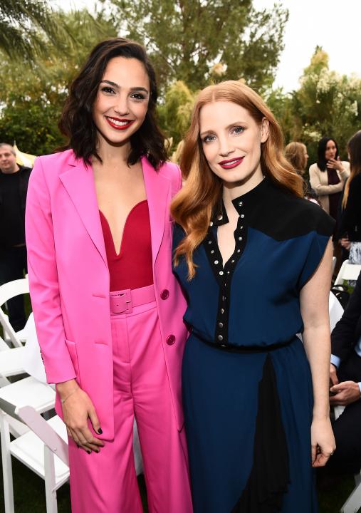 Jessica Chastain and Gal Gadot