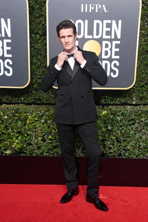 Matt Smith at 2018 Golden Globes