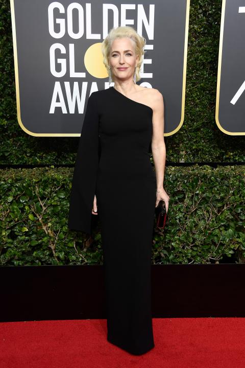 Gillian Anderson at 2018 Golden Globes