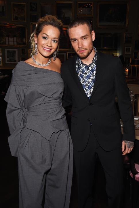 Rita Ora and Liam Payne at GQ London Fashion Week closing dinner